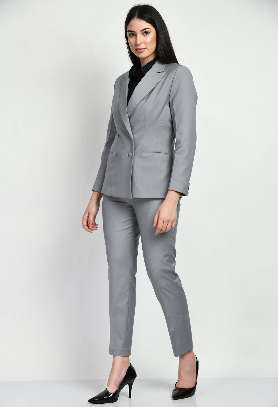 Grey-Enthusiasm-Double-Breasted-Blazer-Pant-Suit