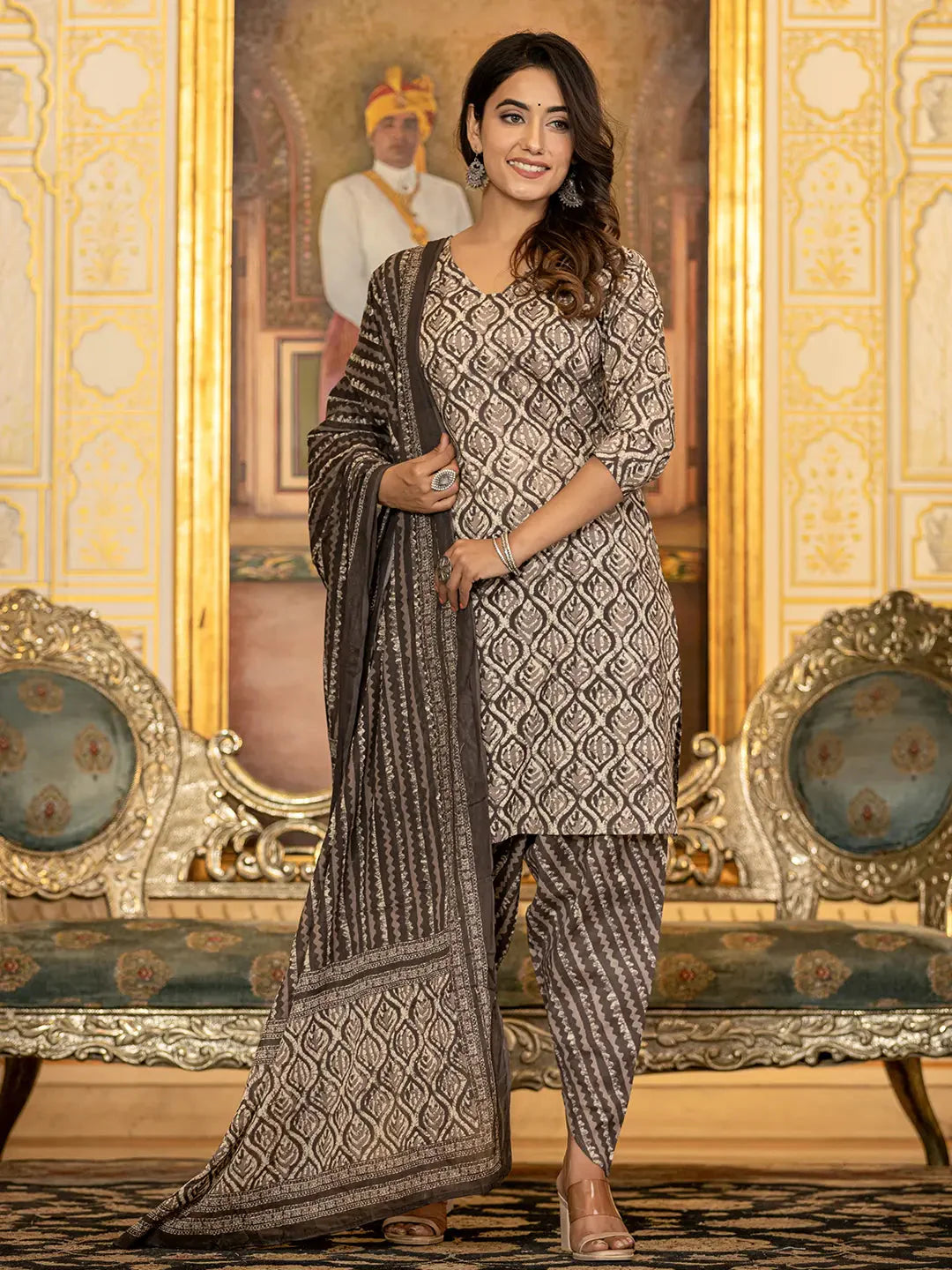 Grey-Cotton-Ethnic-Motifs-Straight-3-Piece-Kurta-Set