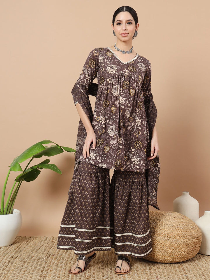 Grey-Cotton-Floral-Print-Straight-Alia-Cut-Sharara-Set