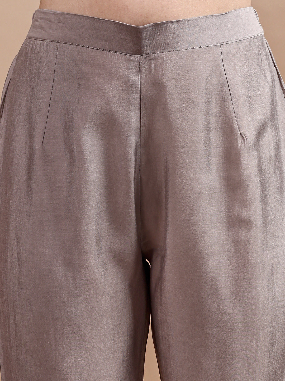 Grey-Silk-Blend-Embroidered-Co-Ord-Set