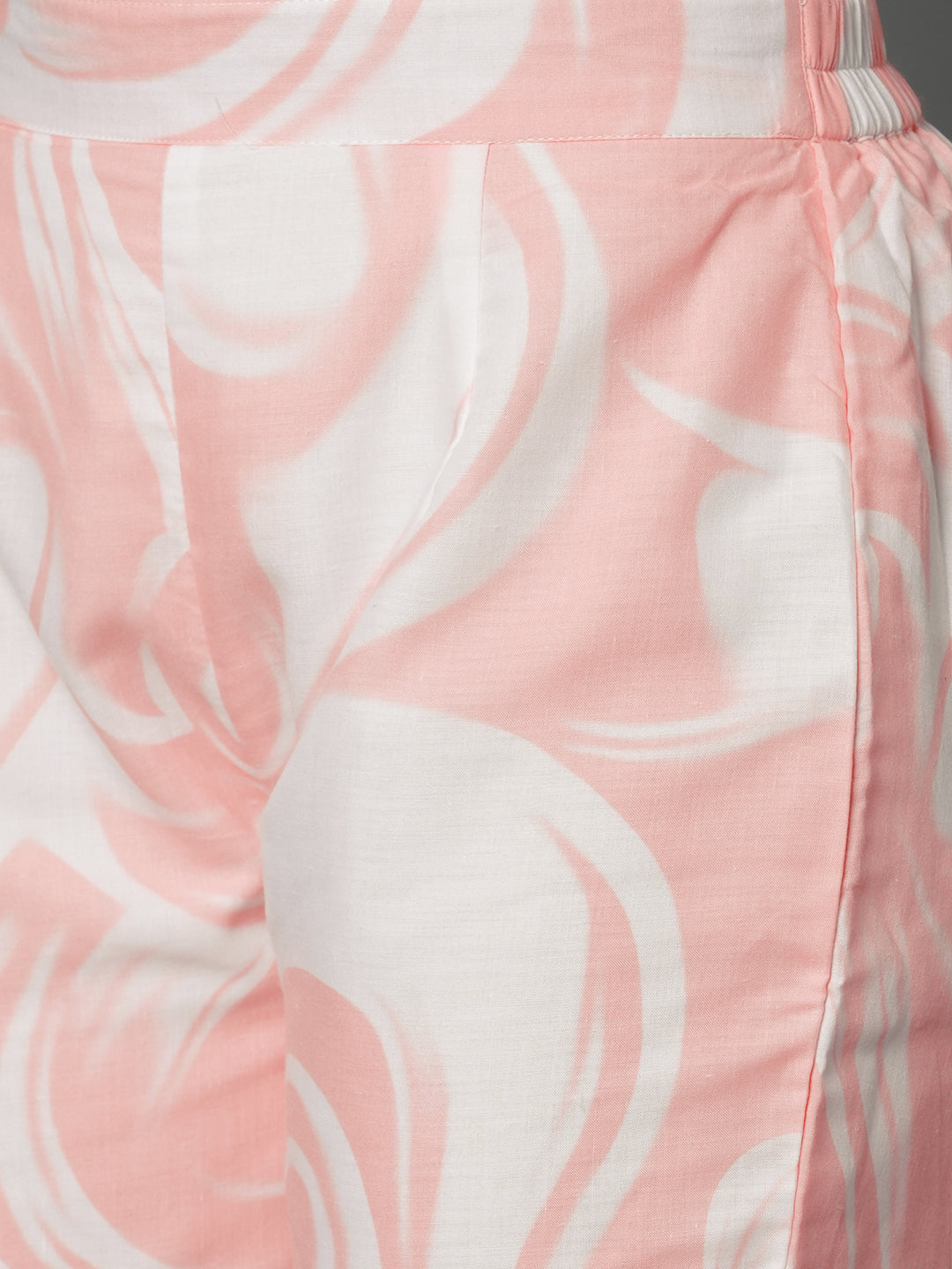 Peach-Cotton-Marble-Printed-3-Piece-Kurta-Set