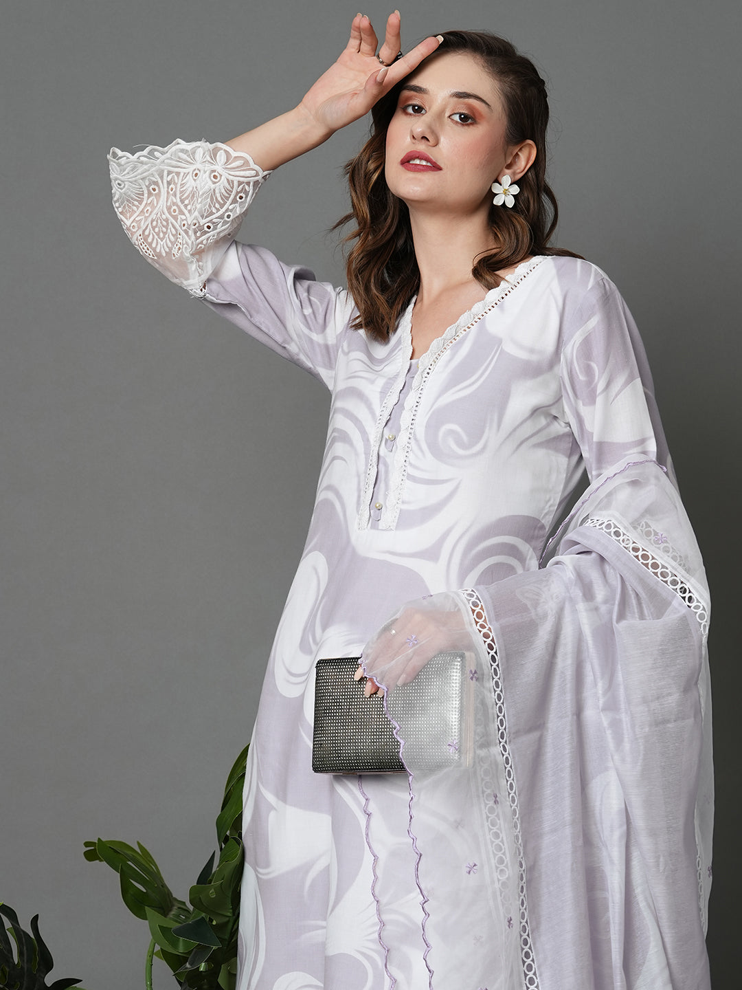 Purple-Cotton-Marble-Printed-3-Piece-Kurta-Set