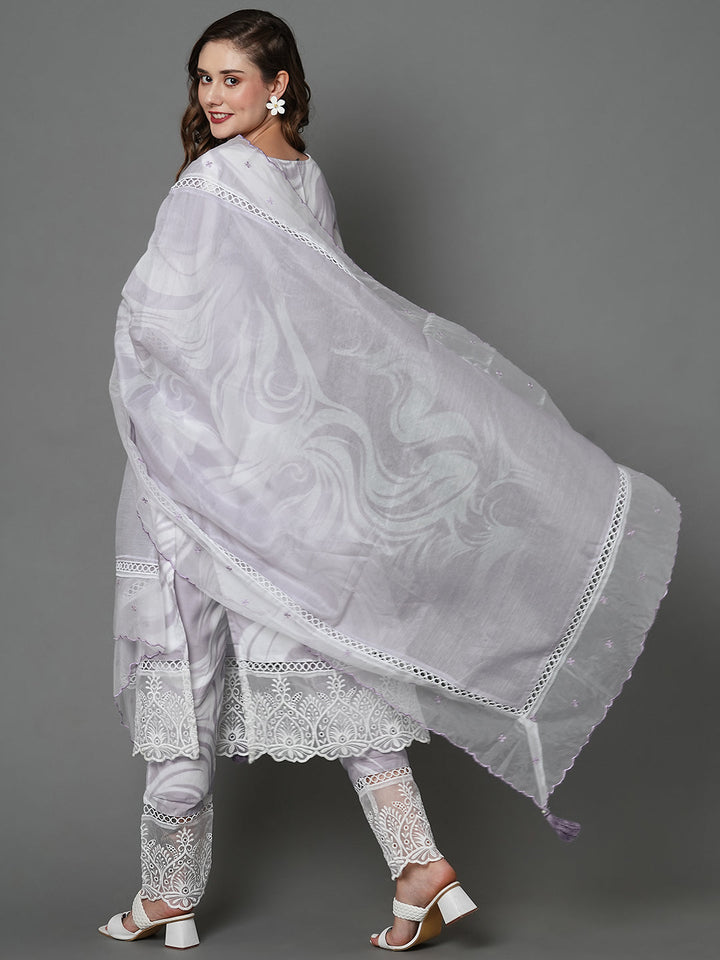 Purple-Cotton-Marble-Printed-3-Piece-Kurta-Set