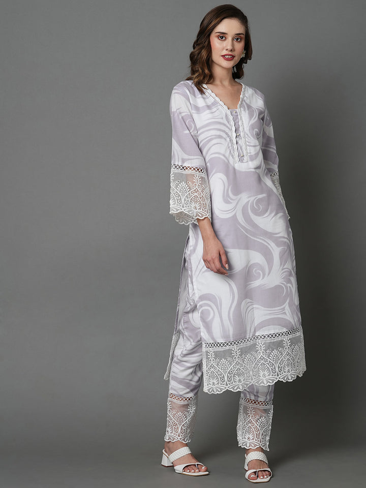 Purple-Cotton-Marble-Printed-3-Piece-Kurta-Set