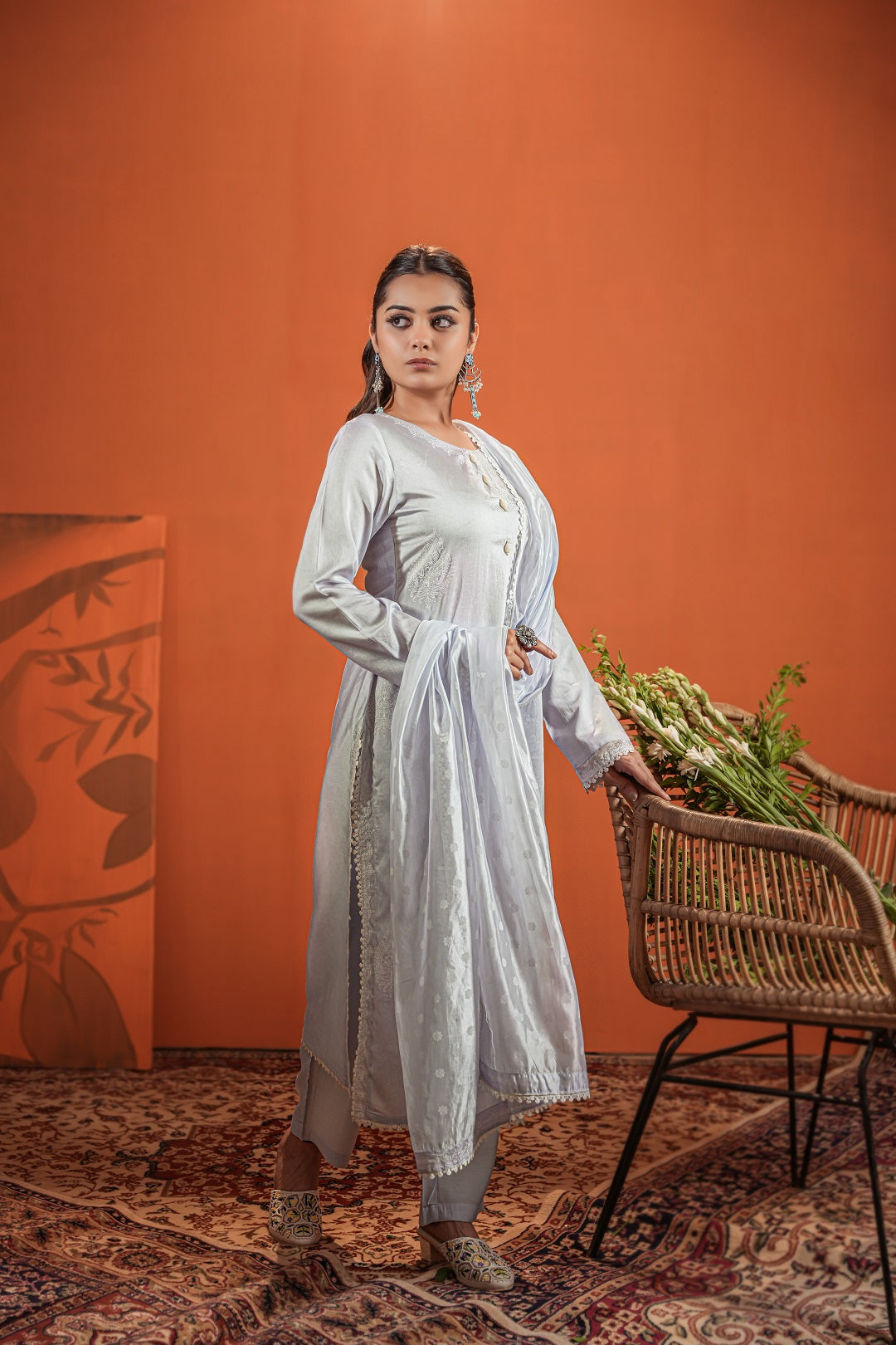Grey-Silk-Blend-Khari-Printed-3-Piece-Kurta-Set