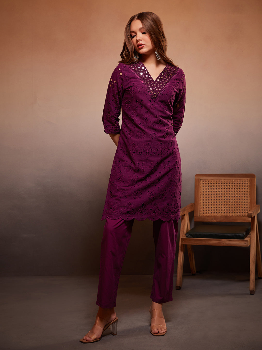 Purple-Schiffli-Cotton-Embroidered-2-Piece-Kurta-Set