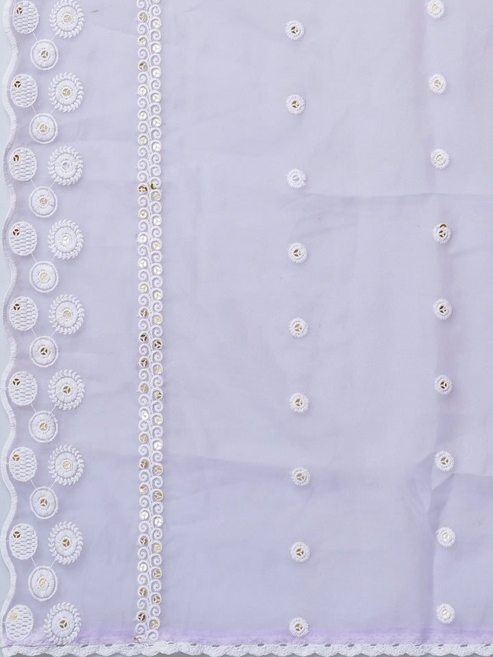 Lilac-Pure-Cotton-Empire-Chikankari-3-Piece-Kurta-Set