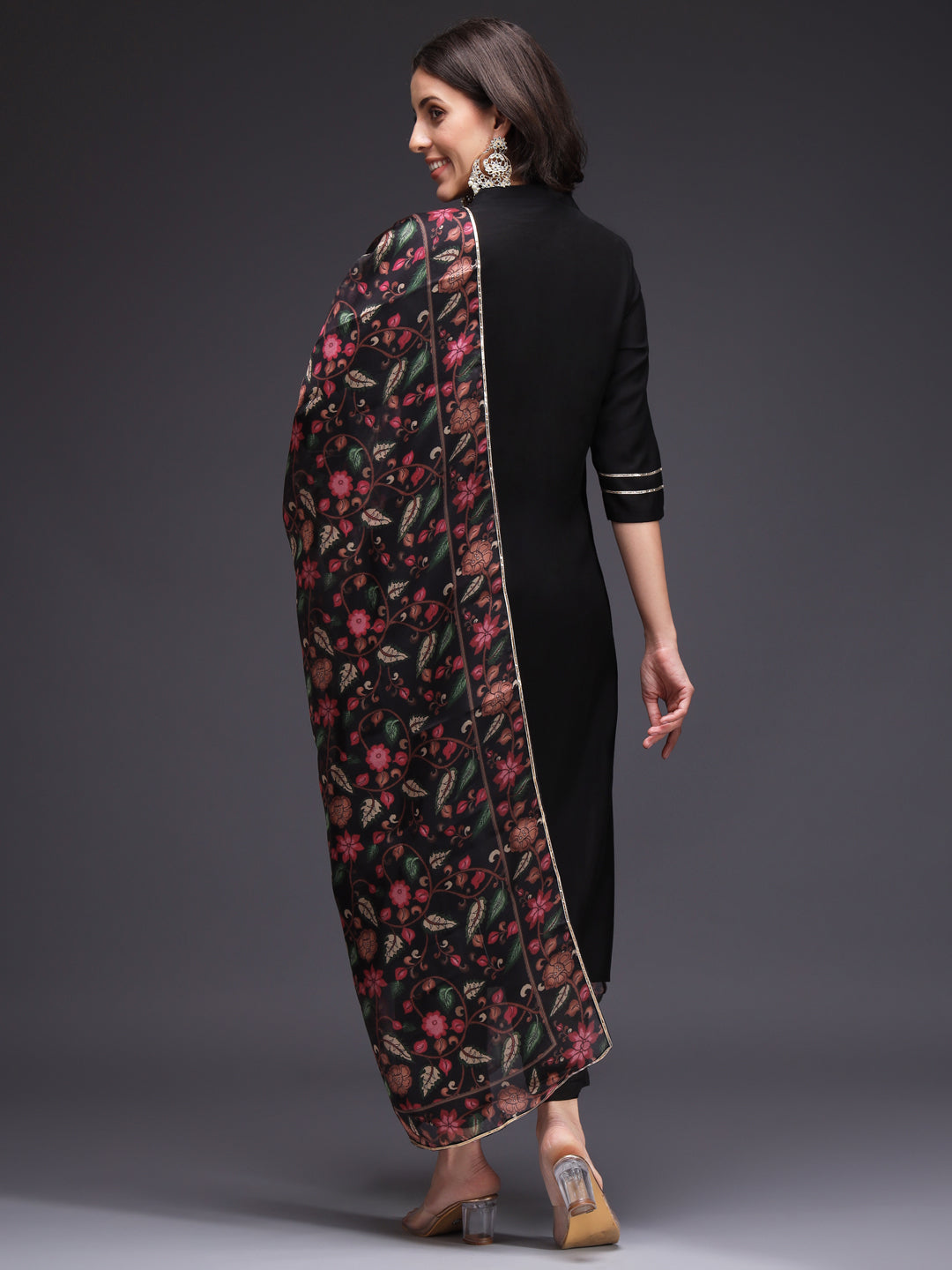 Black-Motifs-Silk-Blend-Yoke-Design-3-Piece-Kurta-Set