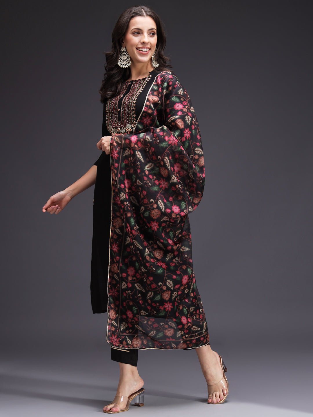 Black-Motifs-Silk-Blend-Yoke-Design-3-Piece-Kurta-Set