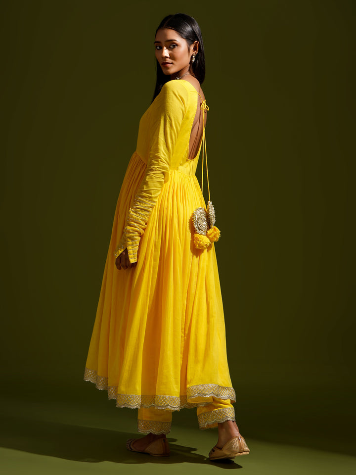 zeresouq-yellow-gathered-anarkali-suit-set