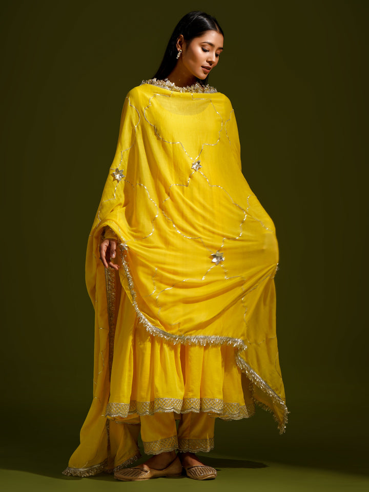 zeresouq-yellow-gathered-anarkali-suit-set