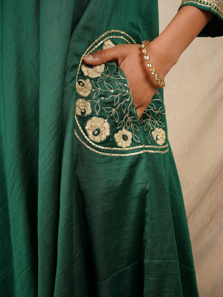 zeresouq-green-embroidered-anarkali-suit-set