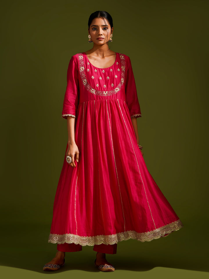 zeresouq-rani-pink-gathered-anarkali-suit-set