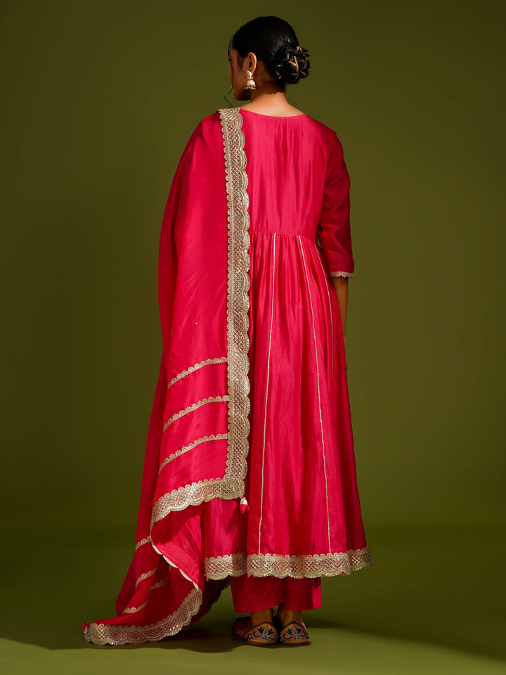 zeresouq-rani-pink-gathered-anarkali-suit-set