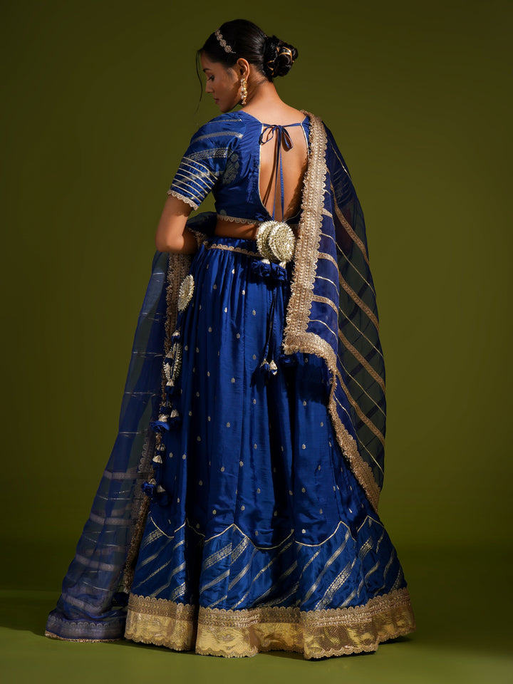 zeresouq-blue-printed-lehnga-set