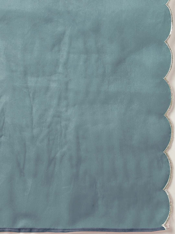 ZERESOUQ-Ice-Blue-Chinnon-Regular-3-Piece-Kurta-Set