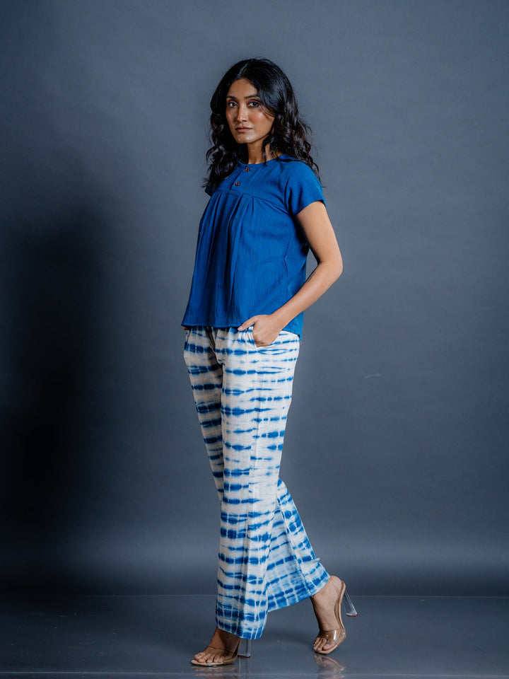 Indigo-Blue-Cotton-Co-Ord-Set