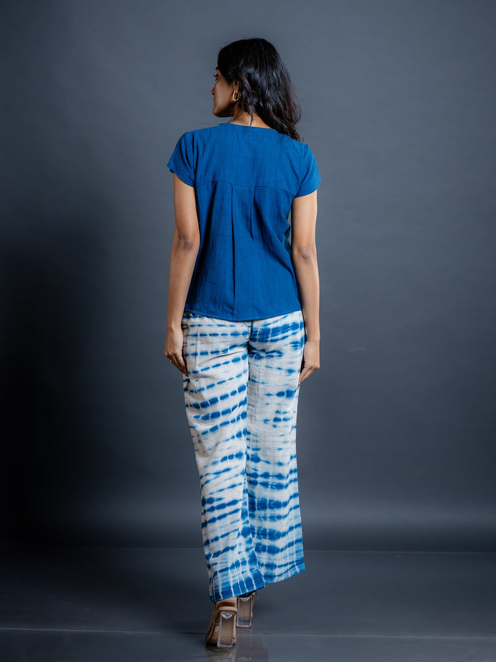 Indigo-Blue-Cotton-Co-Ord-Set