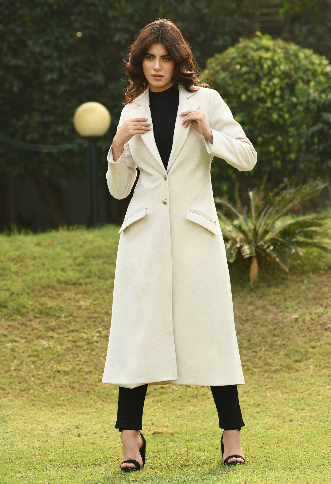 Ivory-Cotton-Blend-Determination-Wool-Blend-Long-Coat