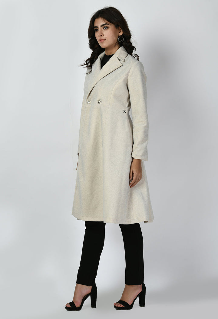 Ivory-Cotton-Blend-Ferocity-Wool-Blend-A-Line-Long-Coat