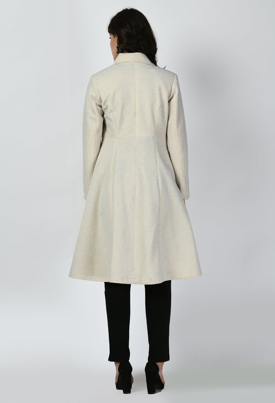 Ivory-Cotton-Blend-Ferocity-Wool-Blend-A-Line-Long-Coat