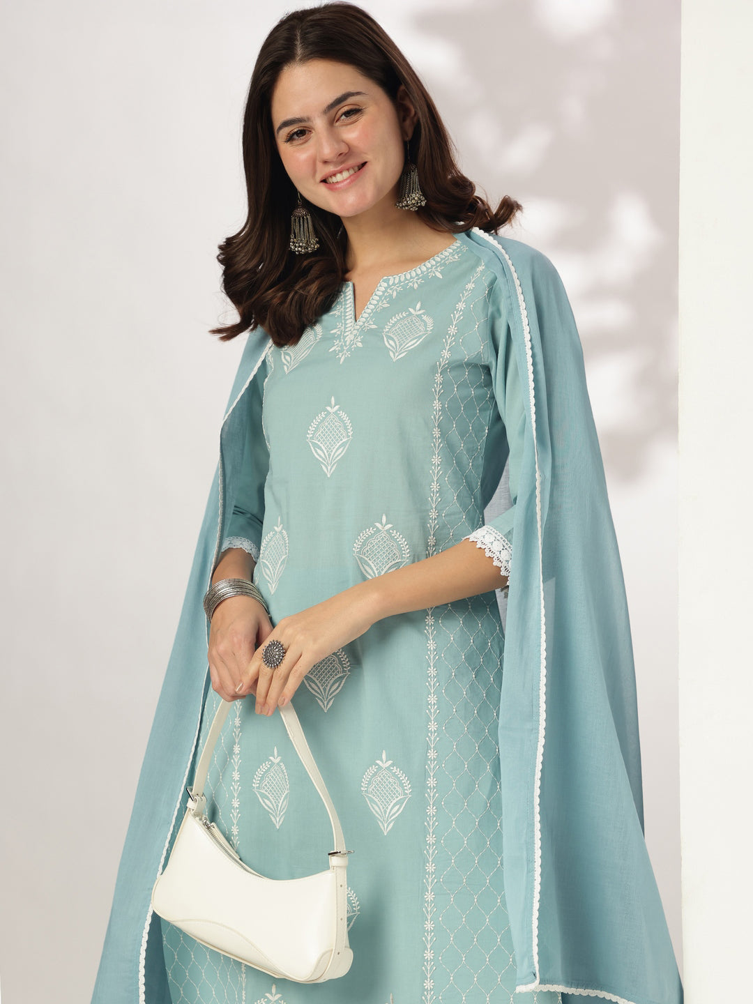Light-Blue-Cotton-Straight-Embroidered-3-Piece-Kurta-Set