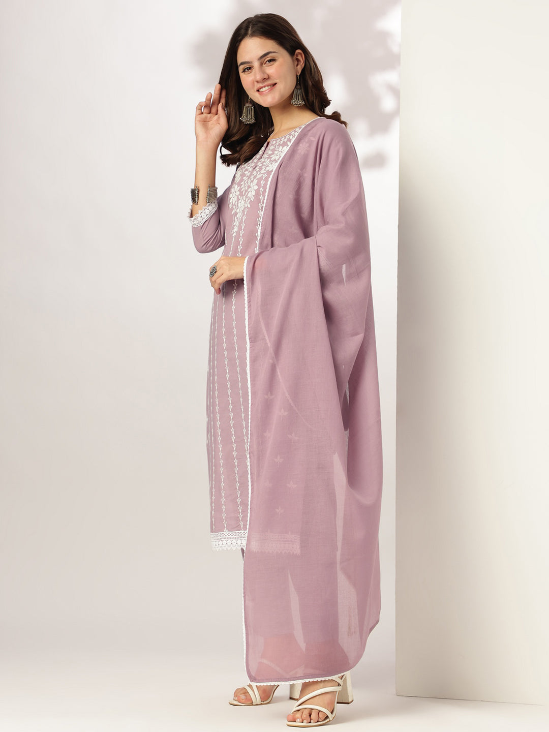 Purple-Cotton-Straight-Embroidered-3-Piece-Kurta-Set