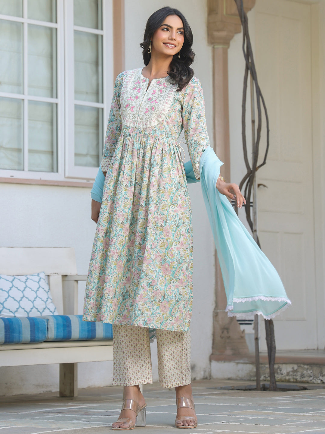 Off-White-Cotton-A-Line-Yoke-Embroidered-3-Piece-Kurta-Set