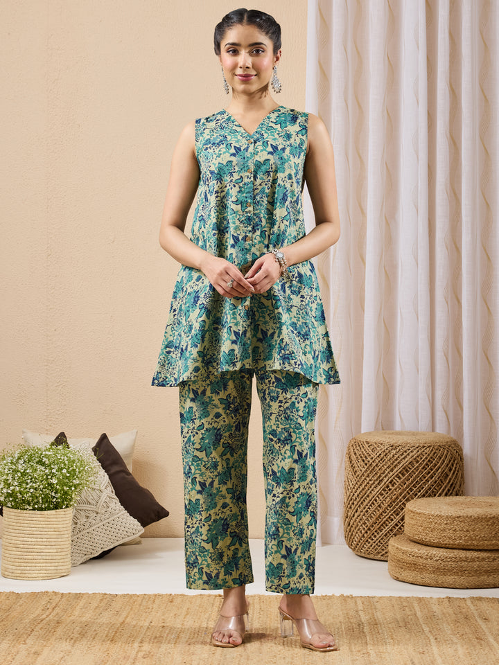 Green Co-Ord Set