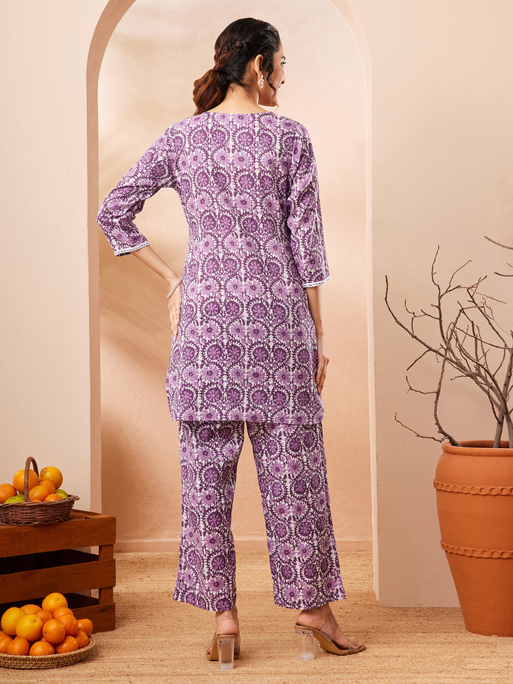 Purple Co-Ord Set