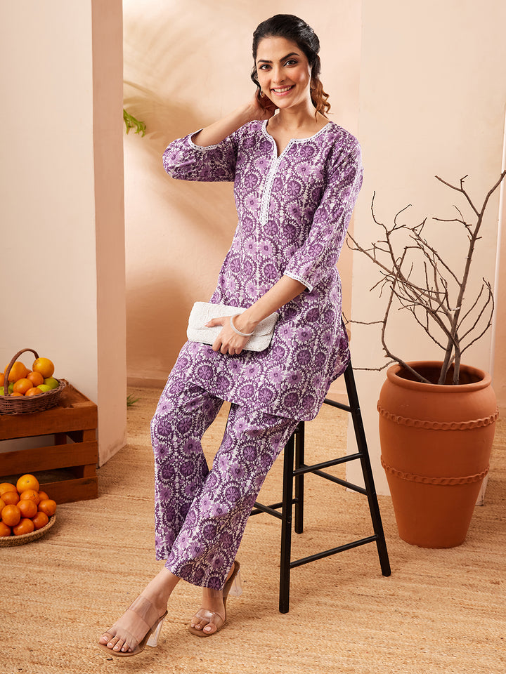 Purple Co-Ord Set