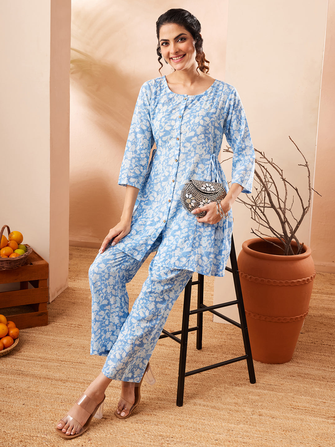 Blue Co-Ord Set