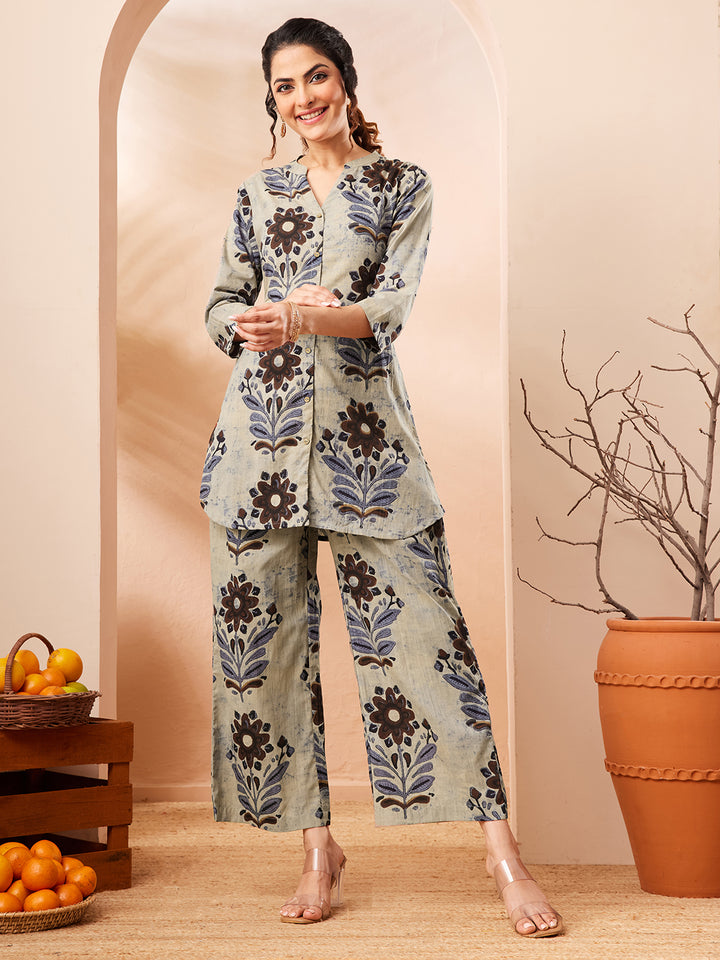 Multicolor Co-Ord Set