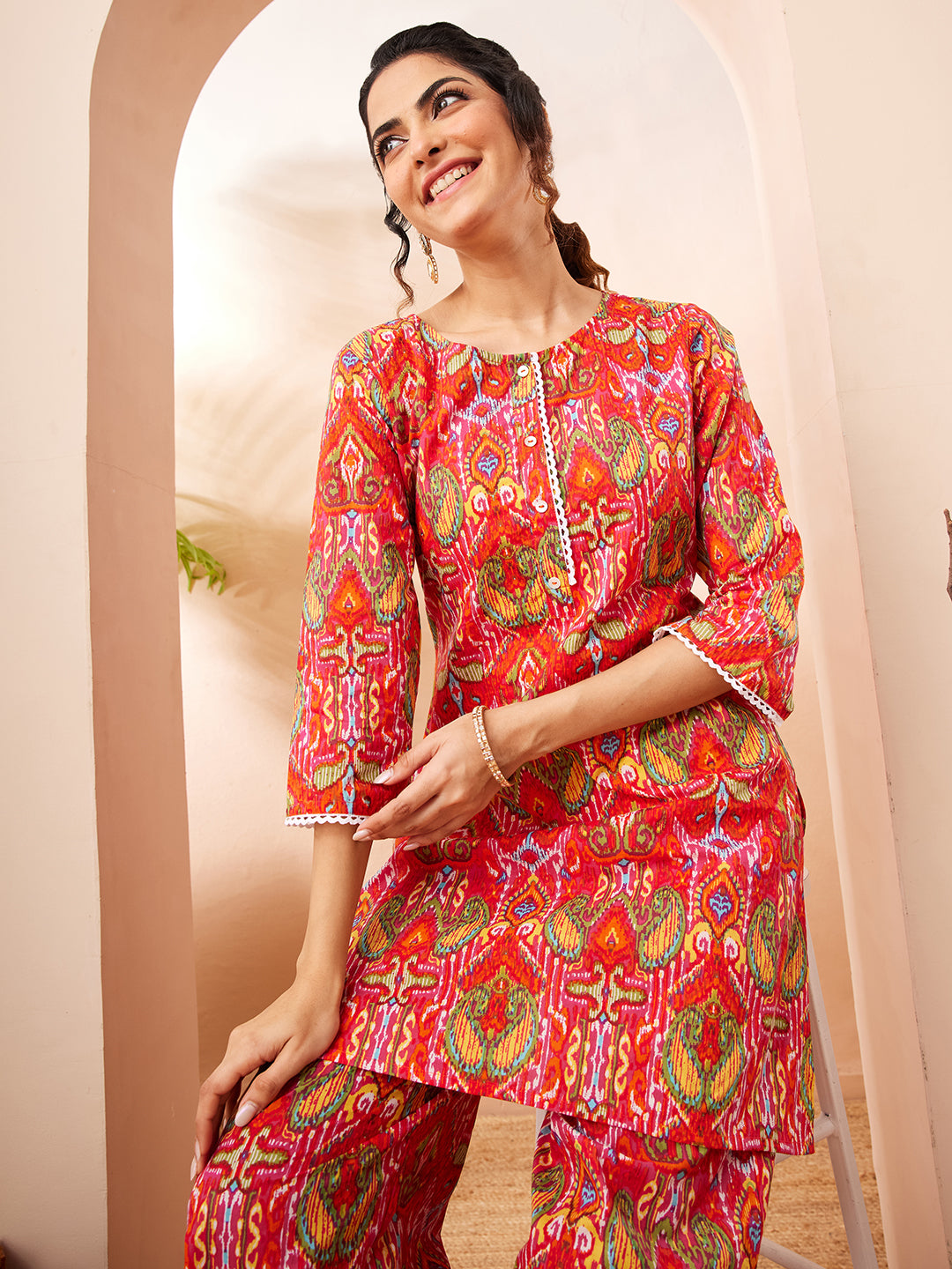 Multicolor Co-Ord Set