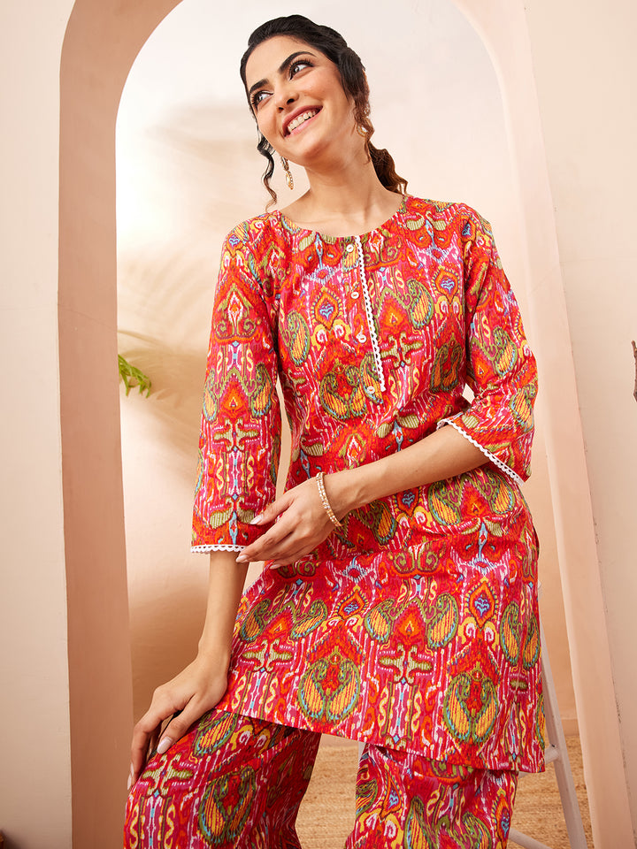 Multicolor Co-Ord Set