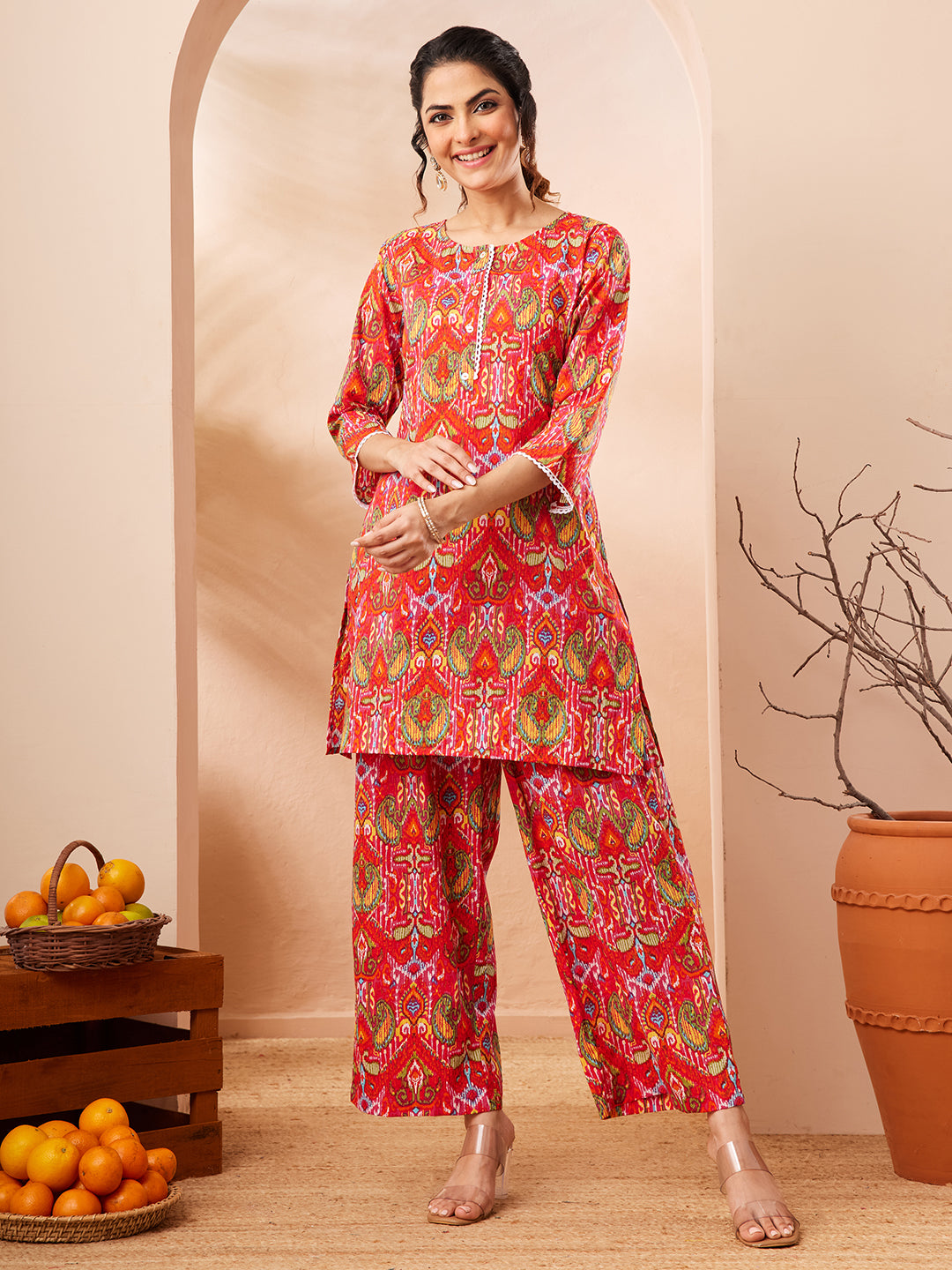 Multicolor Co-Ord Set