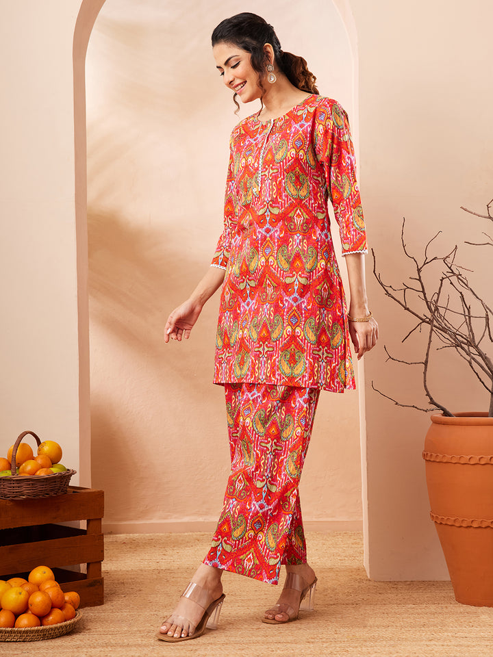 Multicolor Co-Ord Set