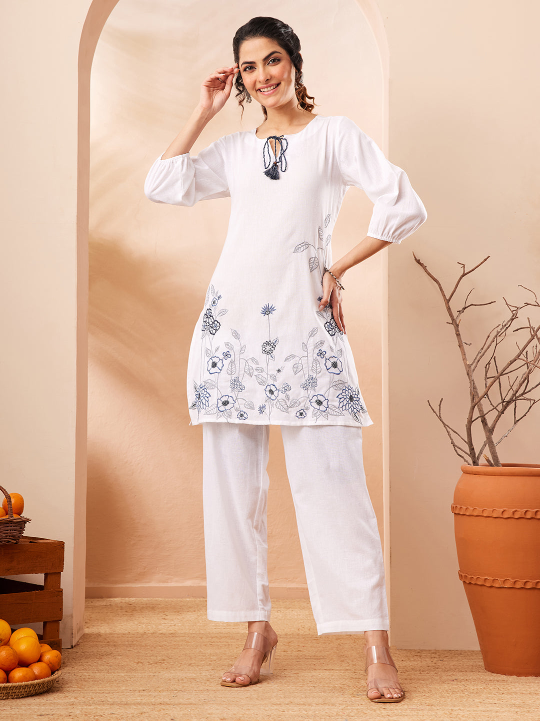 White Co-Ord Set