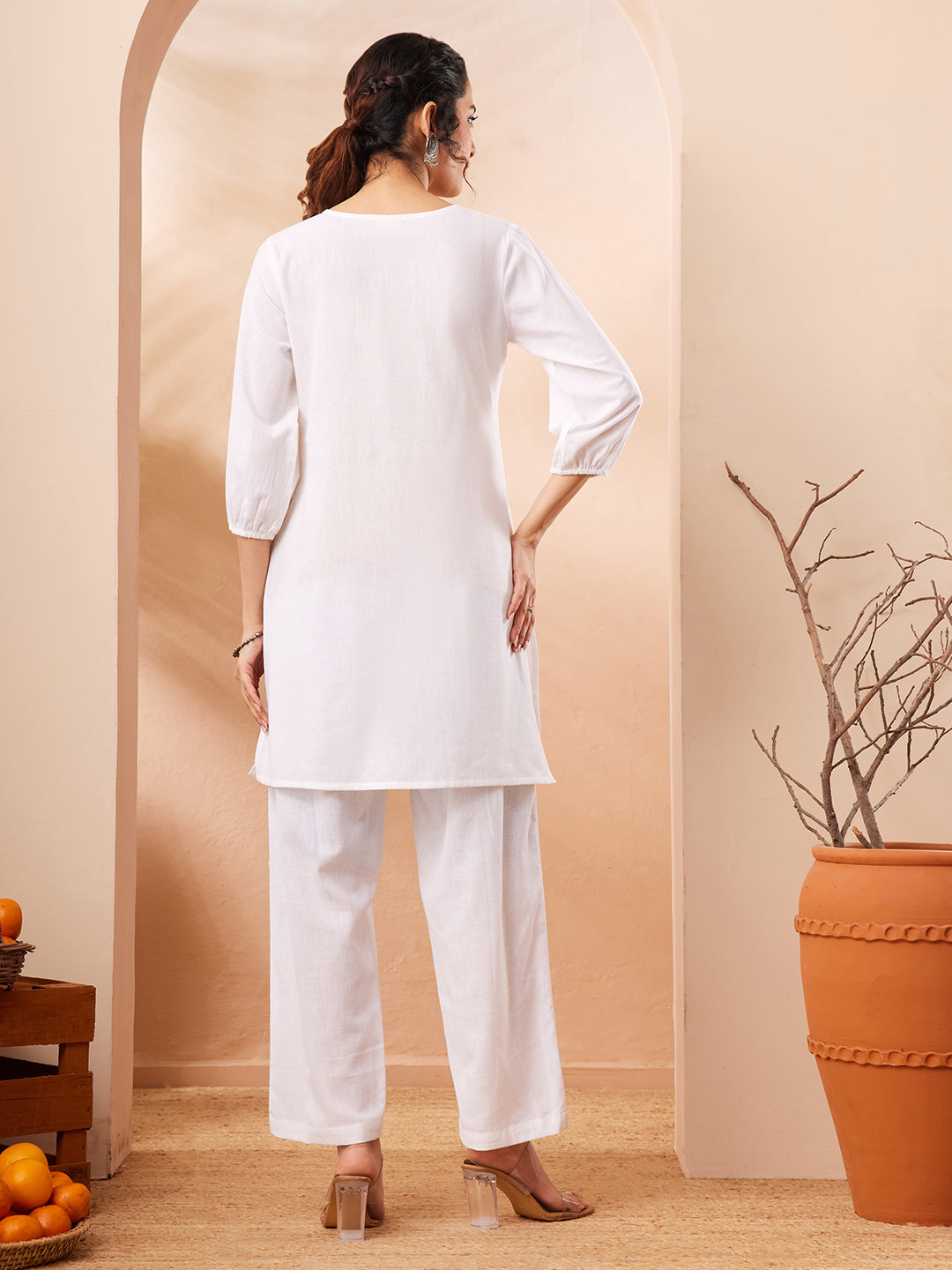 White Co-Ord Set