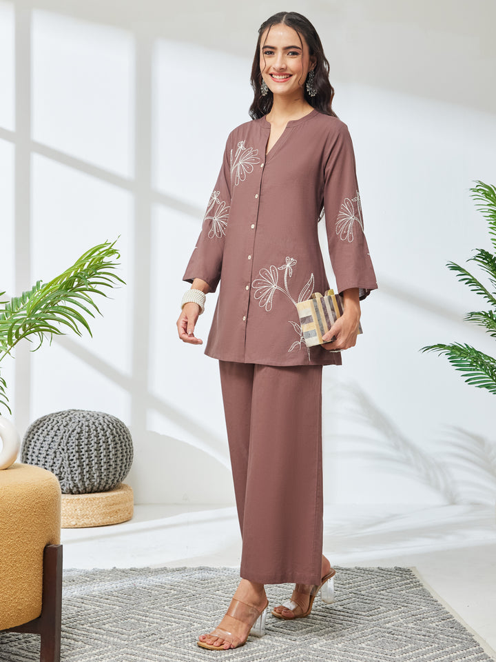 Brown Co-Ord Set