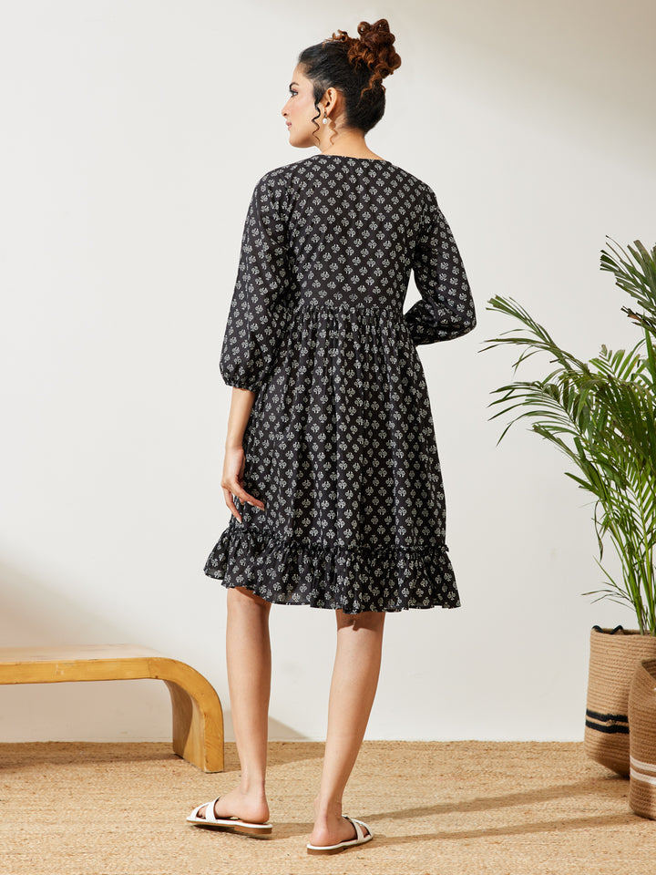 Black Midi Dress