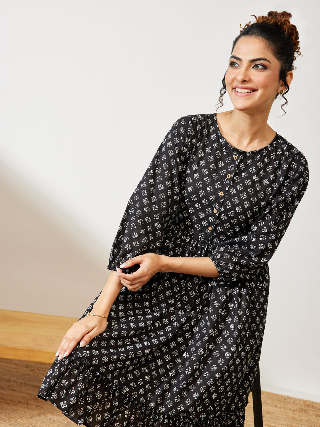 Black Midi Dress