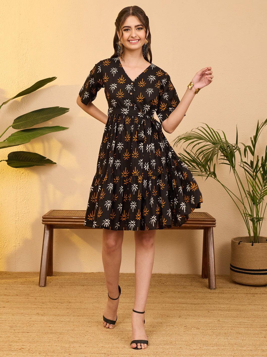 Black Midi Dress