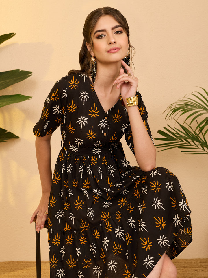 Black Midi Dress