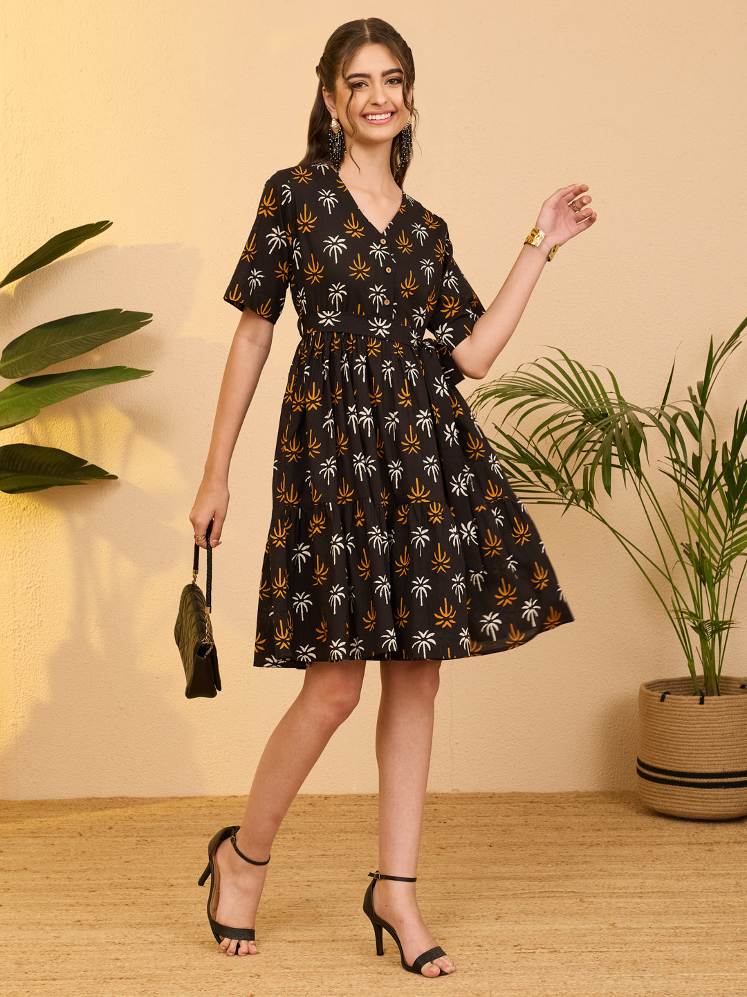 Black Midi Dress