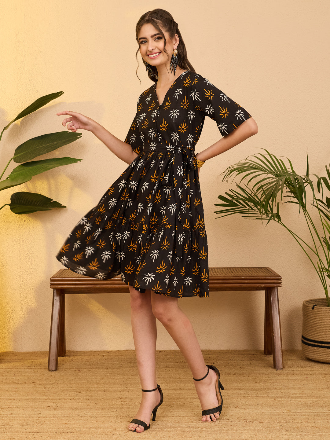 Black Midi Dress