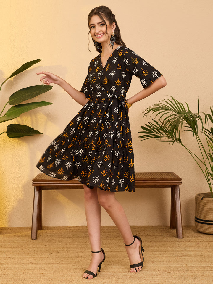 Black Midi Dress