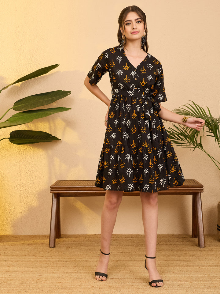 Black Midi Dress