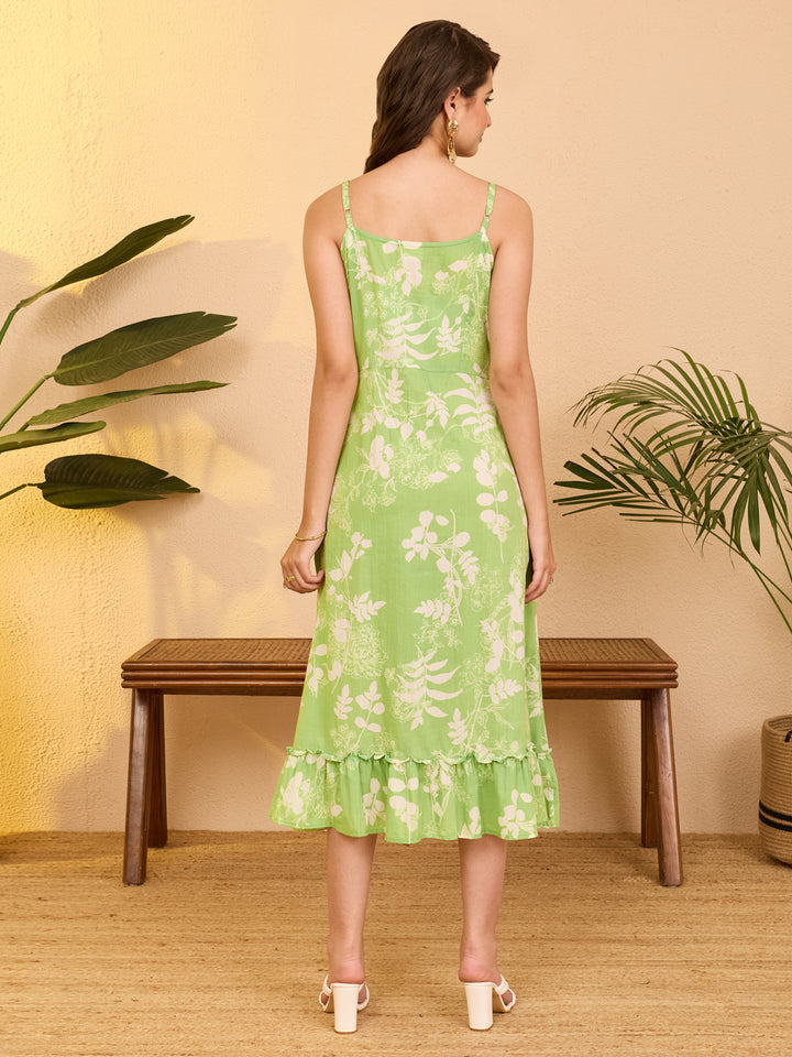 Green Midi Dress