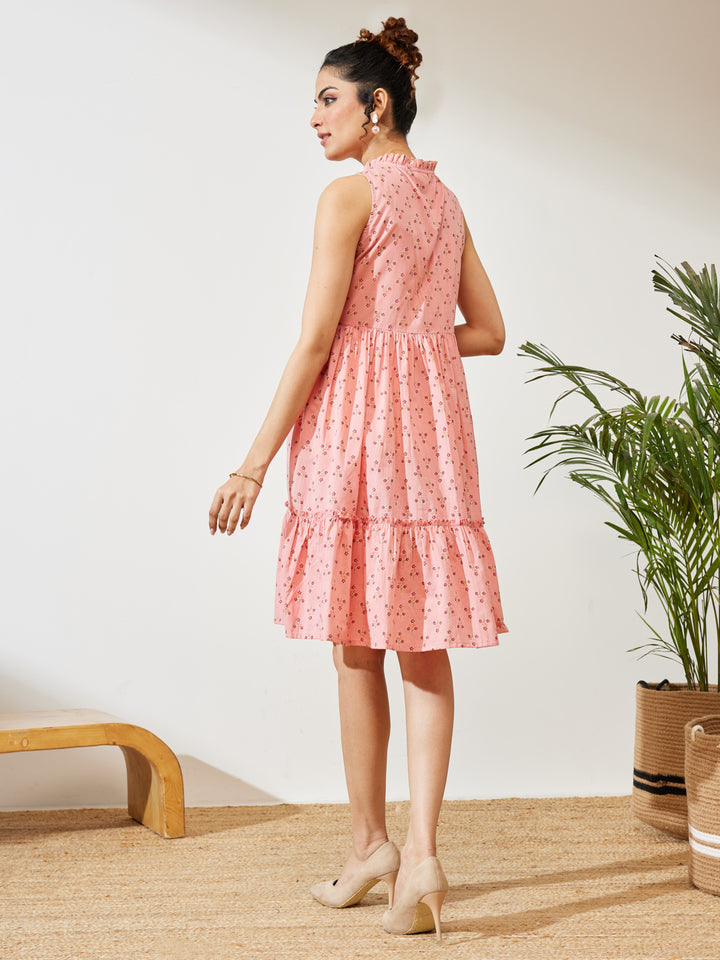 Pink Midi Dress